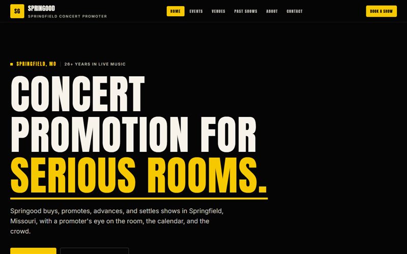 Springood website